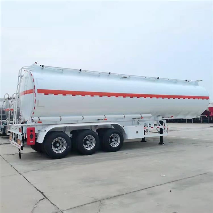 Aluminum Alloy Oil Tanker Semi Trailer