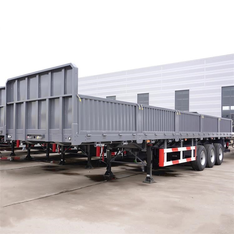 Triaxle Trailer with Drop Side
