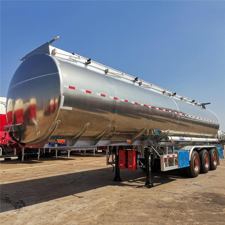 45000 Liters Aluminum Fuel Tanker Trailer
