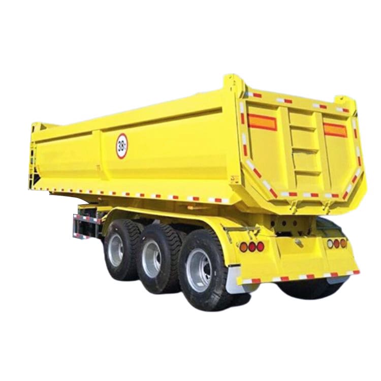 Tri Axle 60 Ton Hydraulic Dump Trailer