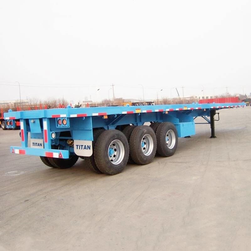 40 Ft Container Flatbed Trailer