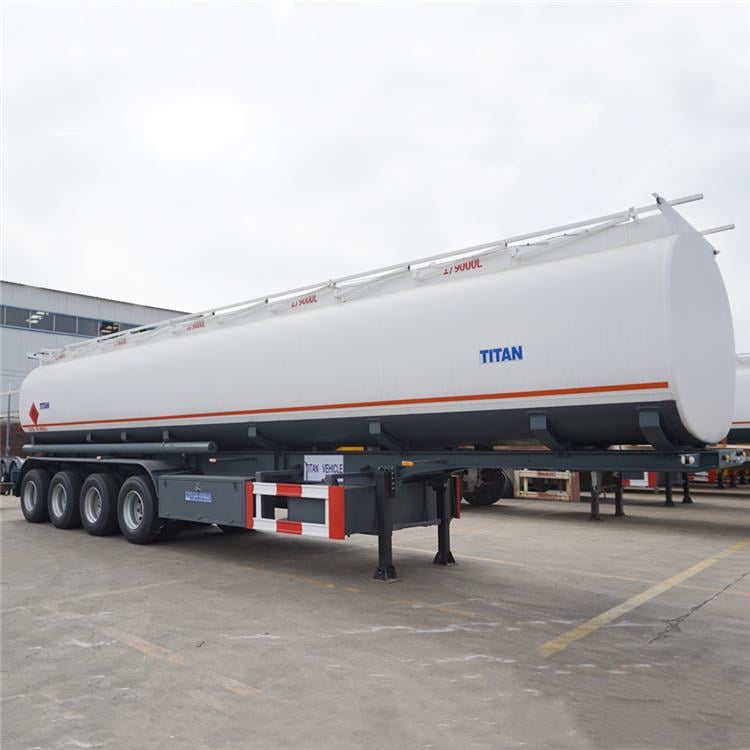 4 Axle 50000 Liters Diesel Tanker Trailer