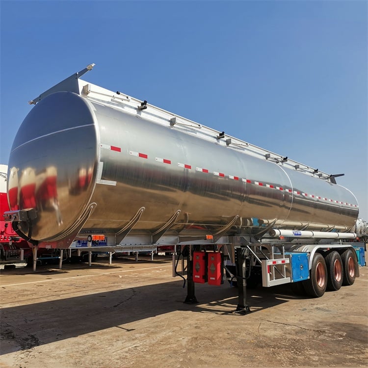45000 Liters Aluminum Tanker Trailer for Sale 
