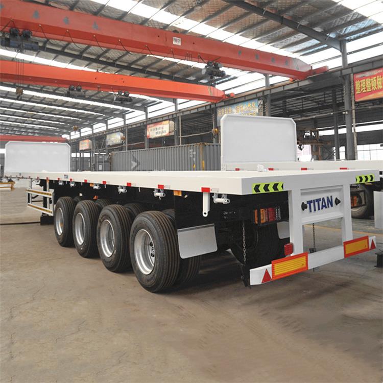 4 Axle 53 ft Flatbed Trailer