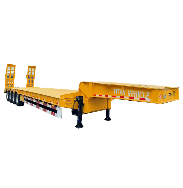 4 Axle Semi Low Bed Trailer