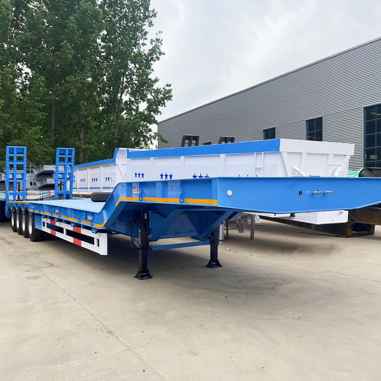 Full-Width Gooseneck Lowbed Trailer