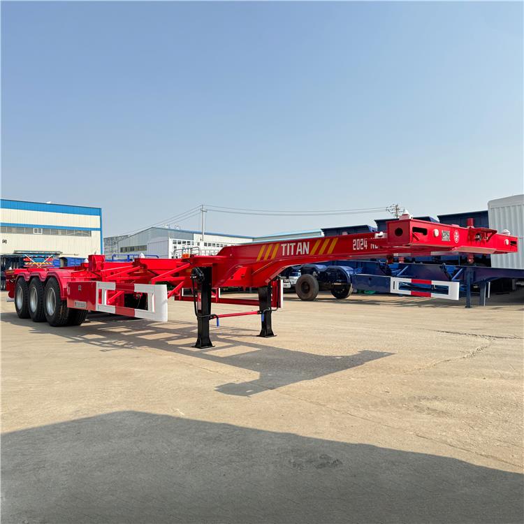 3 Axle Container Chassis Trailer