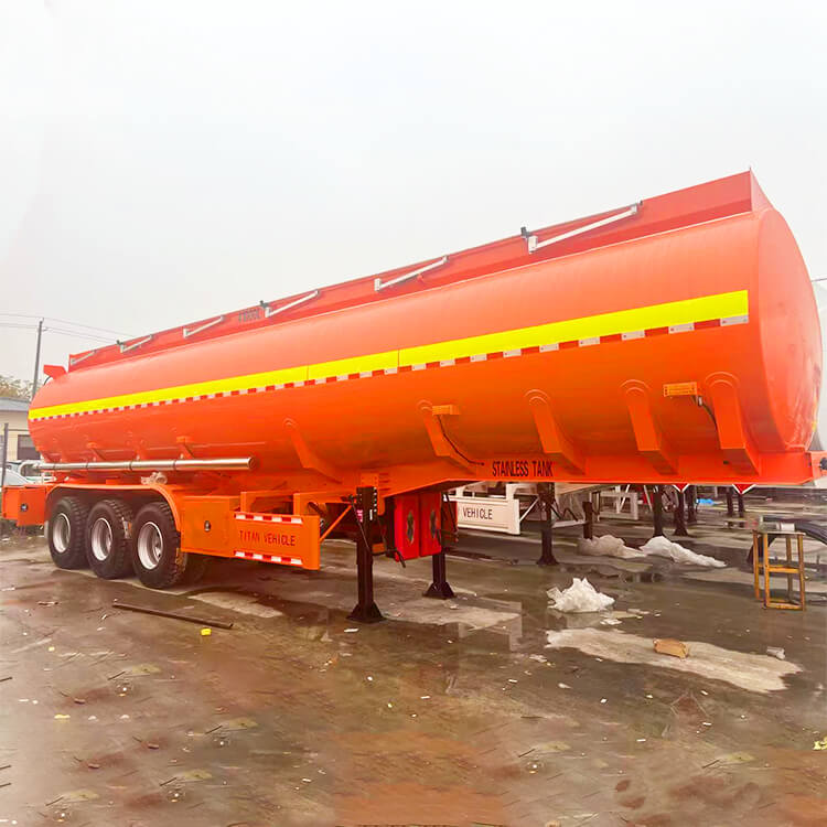 Titan 3 Axle Stainless Steel Tanker Trailer