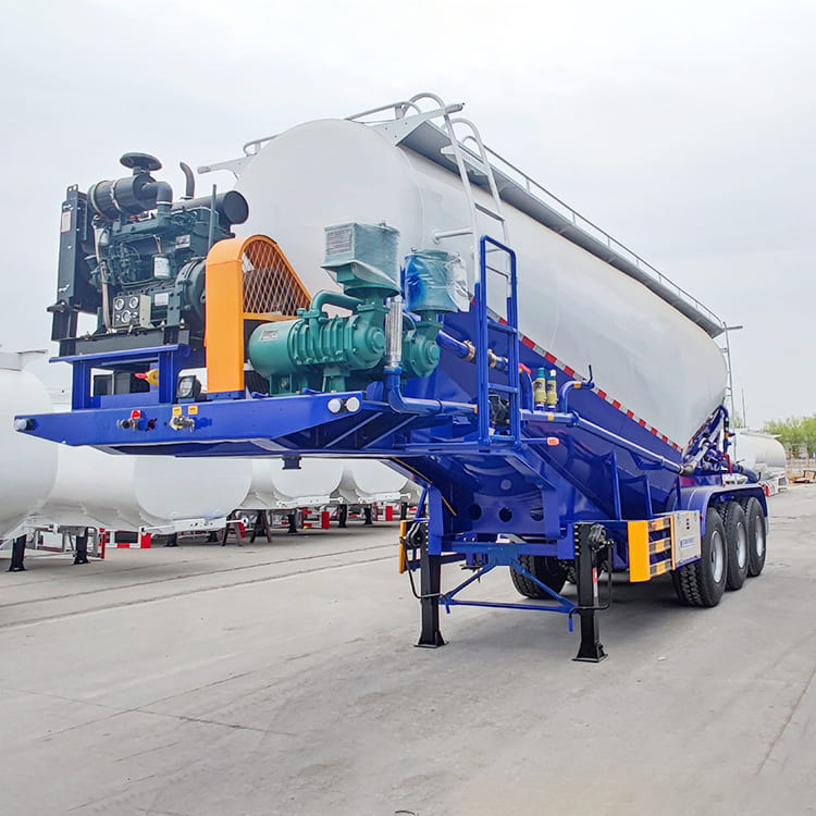 3 Axle 35 CBM Bulk Cement Tanker Trailer