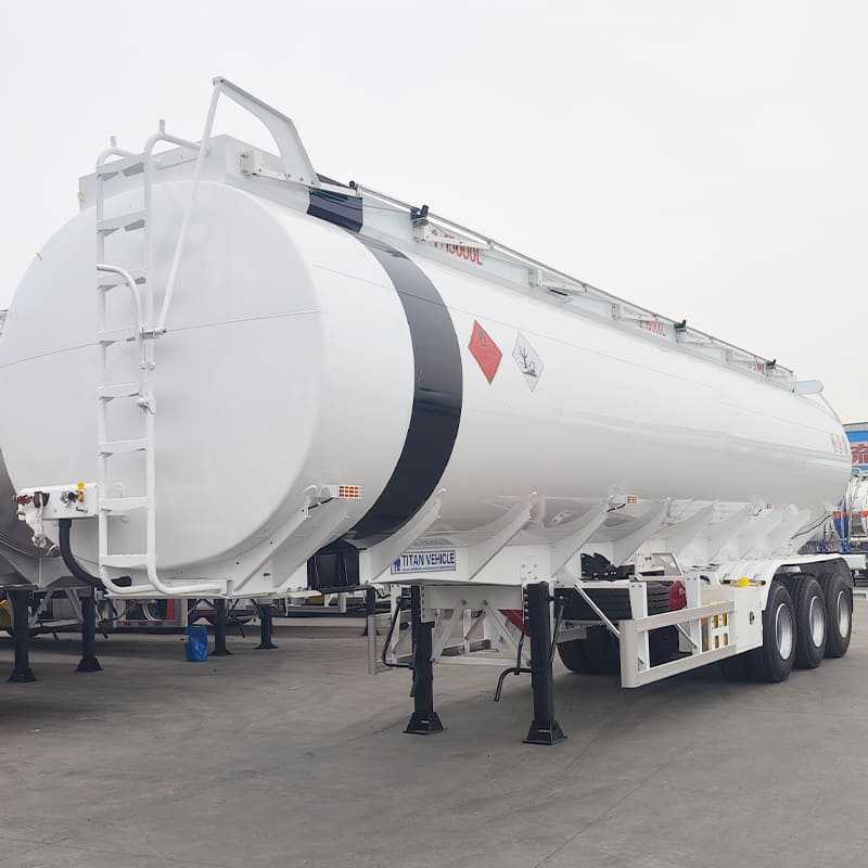Tri Axle 45000L Petrol Tanker Trailer