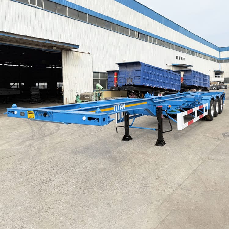Tri Axle Container Chassis Trailer