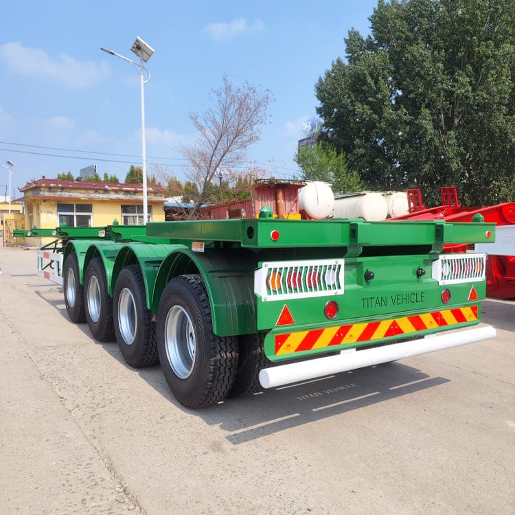 4 Axle Shipping Container Chassis