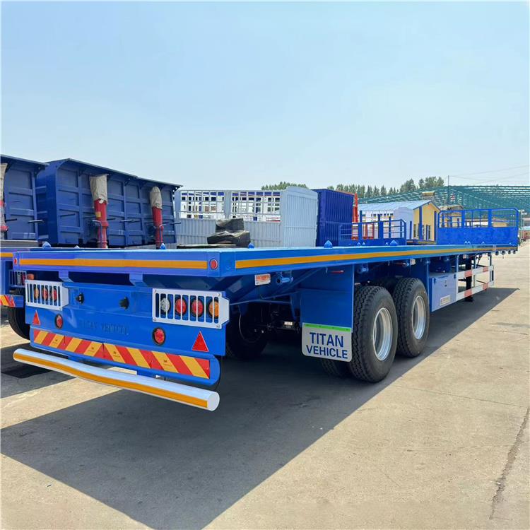 2 Axle 40ft Flat Deck Trailer