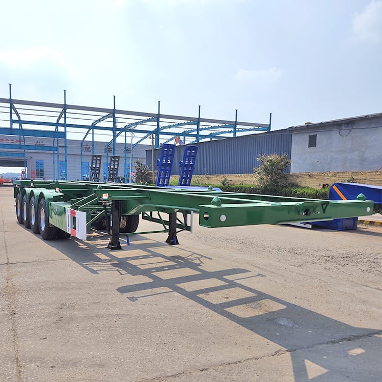 4 Axle Container Chassis Trailer