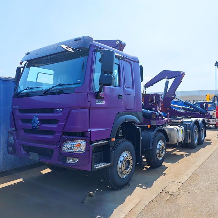 20 Ft Side Loader Container Truck( Howo Chassis)