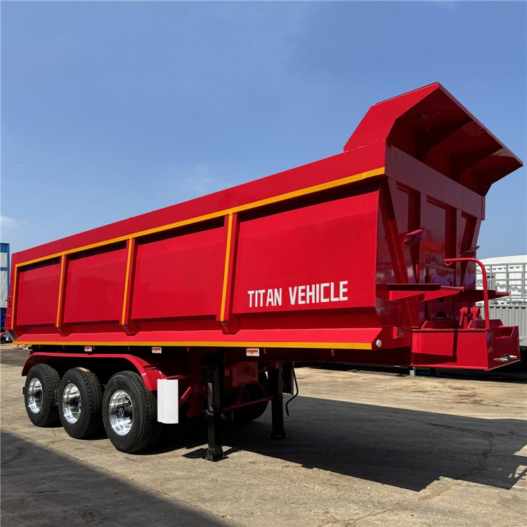 3 Axle 60 Ton Tipper Trailer