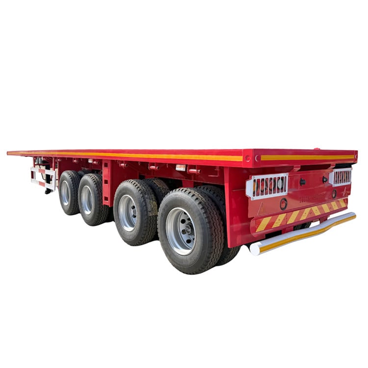 40FT 4 Axle Flatbed Trailer