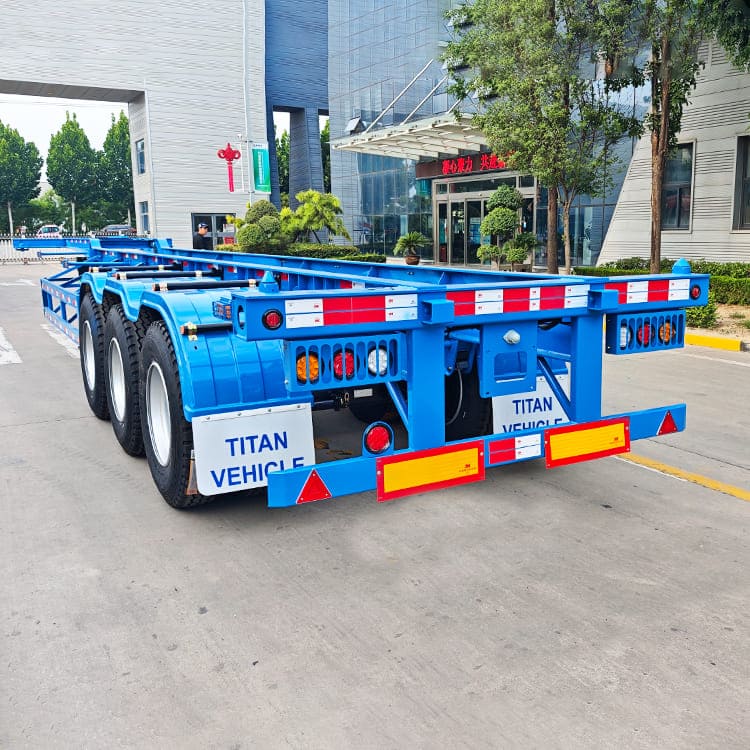 40Ft Skeleton Semi Trailer