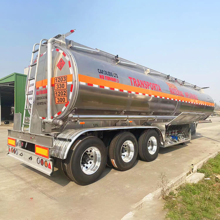 3 Axle Aluminum Tanker