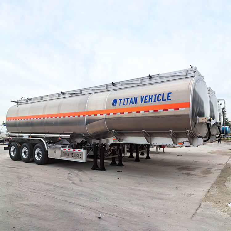 3 Axle Aluminum Tanker Trailer