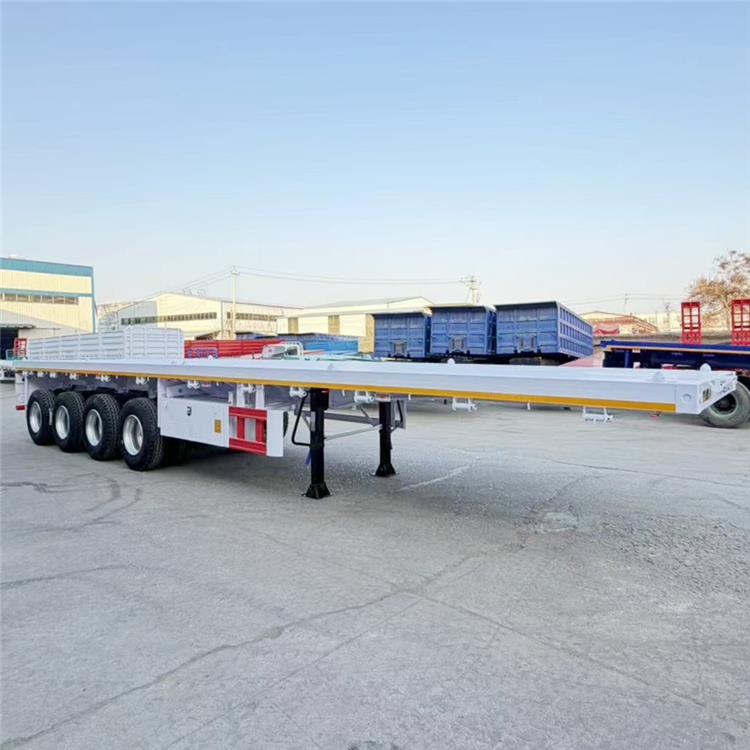 4 Axle 40 foot Flatbed Trailer