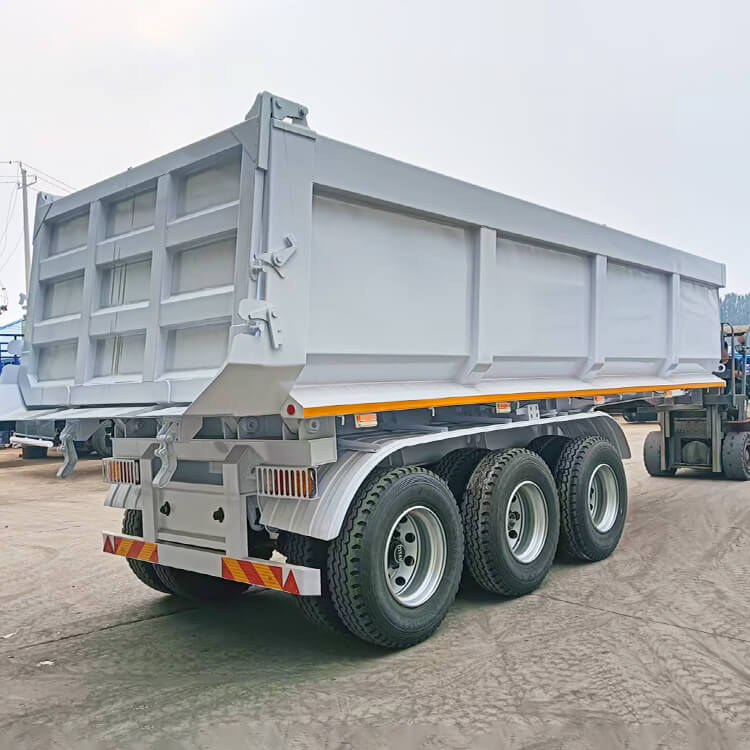 3 Axle Dump Semi Trailer