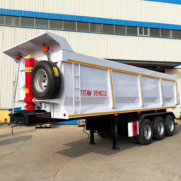 3 Axle Tipper Semi Trailer