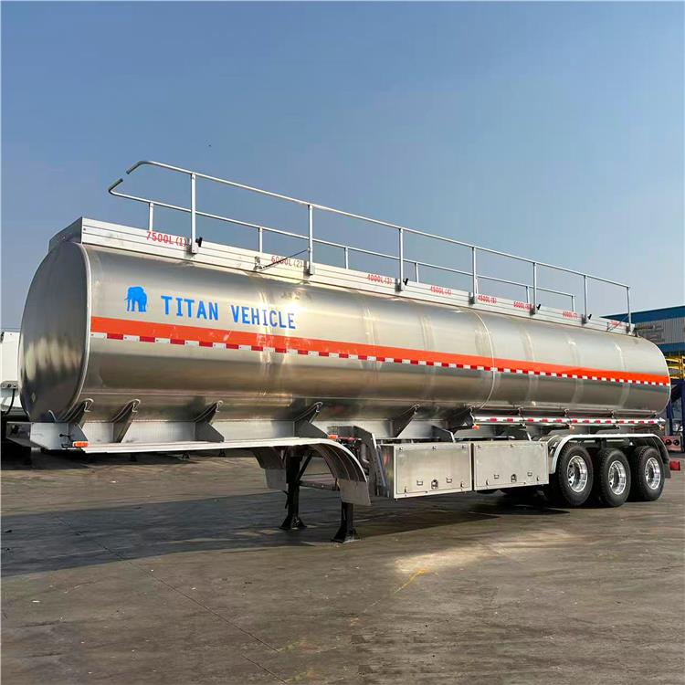 45000 Liters Aluminum Tanker Trailer