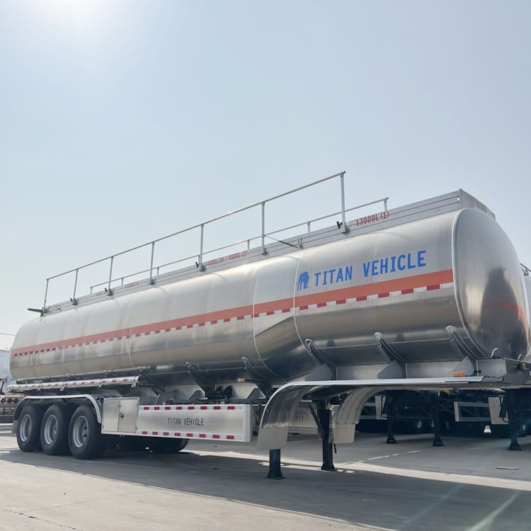 50000L Aluminum Fuel Tanker Trailer