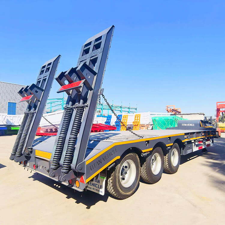 3 Axle Lowbed Trailer