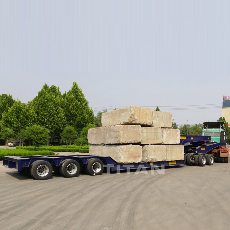 Lowbed Trailer with dolly