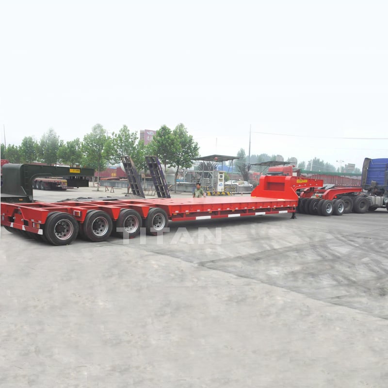150 Ton Low Bed Trailer with dolly 