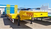Tri Axle Semi Low Loader Trailer