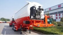 40 CBM Pneumatic Dry Bulk Tanker Trailer