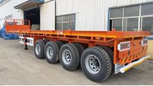 4 Axle 40Ft Flatbed Semi Trailer