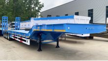 4 Axle Full-Width Gooseneck Low Bed Trailer