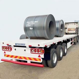 Tri Axle Trailer | 3 Axle Flatbed Semi Trailer for Sale - TITAN Tri Axle Trailer | 3 Axle Flatbed Semi Trailer for Sale - TITAN