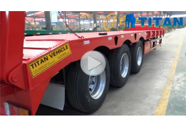 60-80 ton lowbed trailer