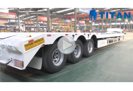 80 ton low bed trailer