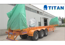 packing before delivery-side loader trailer