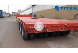 3 line 6 axle Lowbed Modular Trailer