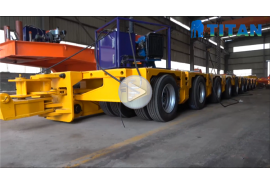 Multi Axle Hydraulic Modular Trailer