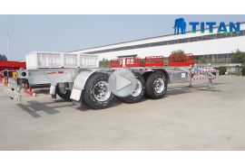 Aluminum alloy skeletal trailer