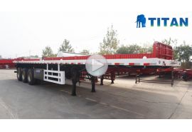40ft container flatbed trailer