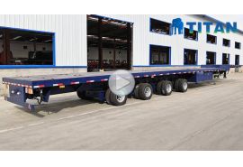 4 axle 60m blade transportation trailer