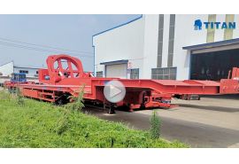 3 Axle Telescopic Blade Trailer