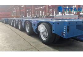 Self Propelled Modular Trailer in Factory