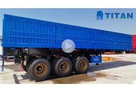 34 ton side tipper trailer