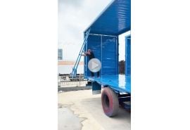New Side Curtain Trailer with Sliding Column