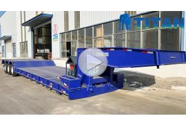 80 Ton Tri Axle Detachable Gooseneck Trailer